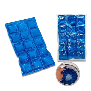 Bolsa De Gelo Artificial Reutilizável Flexível P/ Compressas Caixas Coolers Cestas Térmicas