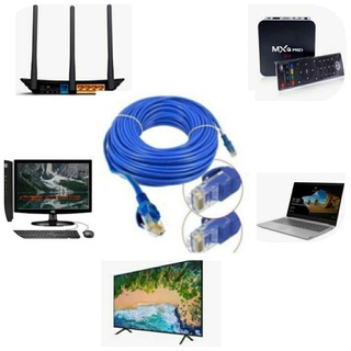 cabo de rede externo e interno de internet Montado azul 3M 5M 10m 20M 30M conector wi fi