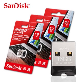 Pen Drive Sandisk Cruzer Fit Mini 4GB/8GB/16GB/32GB/64GB/128GB USB (1)