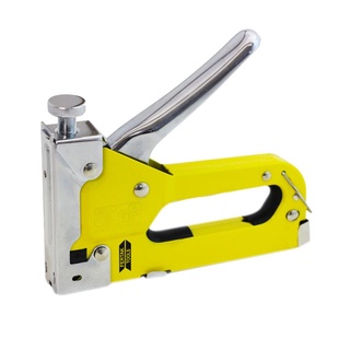Grampeador Tapeceiro Para Madeira de Alta Pressão 4-14mm Com Grampos de 6 e 8mm Inclusos Fertak Tools