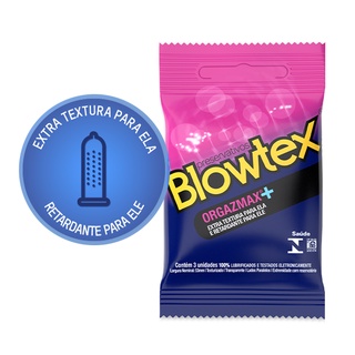 Preservativo Blowtex Orgazmax - 3 unidades (1)