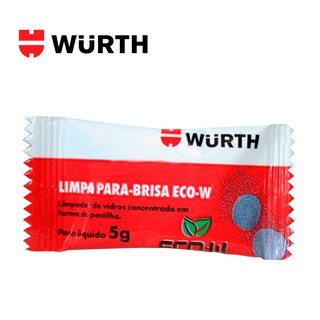 LIMPA PARABRISA EM PASTILHAS DE 5G Wurth ( 1 Unidades) Comprimidos Efervescentes Concentrados para Limpeza/Descontaminação/Limpador Doméstico de Para-Brisa de Carros (4)