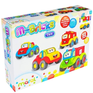 Conjunto M-bricks Cars Maral