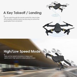 Drone De Câmera Aéreo E58 Pequeno Alta Definição Wifi Com Imagem Em Tempo Real 4 Eixos (5)