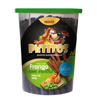 Bifinho Palito Petitos Frango com Ervilha 350g (como a foto) - Petisco para Pet cachorros