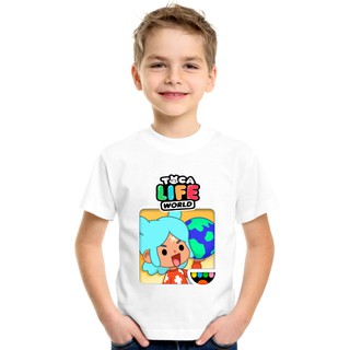Camisa Camiseta tem toca life World Personalizada Infantil juvenil jogo