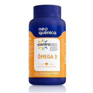 Vitamina Neo Química Centrotabs Omega 3 60 Cápsulas
