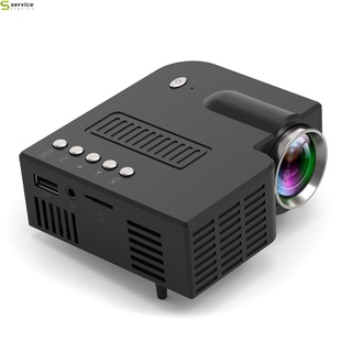 Mini Portable LED Projector 1080P Home Cinema Theater Video Projectors USB for Mobile Phone