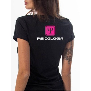 Camiseta Curso Psicologia Masculina Feminina 100% Algodão!