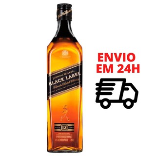 Whisky BLACK LABEL 12 ANOS ORIGINAL SELO IPI + 3 Agua de Coco Grátis