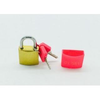 Cadeado Glory Colorido Tamanho 25mm para malas armários de academia janela bolsa notebook (2)