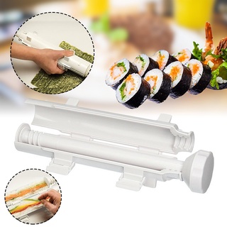 Aparelho para máquina de kit de tubo de sushi Molde de rolo de arroz enrolado para fazer você mesmo, ferramenta de cozinha