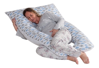 Travesseiro Gestante De Corpo Gravida Almofada Confortável G (5)