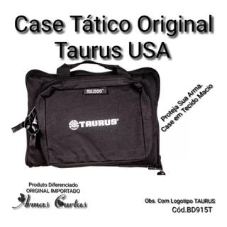 Case Tecido Estilo Maleta Original Taurus Transporte Armas Curtas Importado EUA