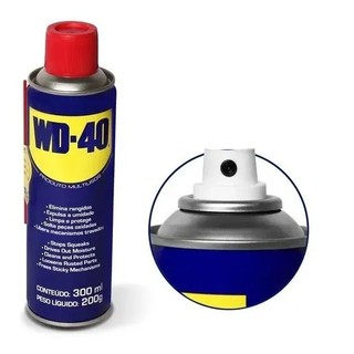 WD40 Spray Desengripante 300ml Produto Original Multiuso Desengripa e Lubrifica
