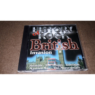 Cd History Of Rock - British Invasion - 14 Grandes Canções