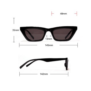Fashion Classic Retro Color Square Border Jelly Color Clear Simple Personality Sunglasses (8)