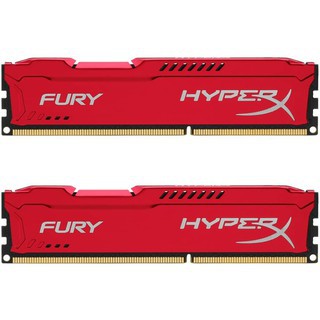 Novo Kingston Hyperx Fury 4GB 8GB PC-14900 / 12800/10600 / 8500u Ddr3 1866/1600/1333 / 1066mhz Dimm Desktop Azul Vermelho Branco Novo