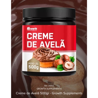 Creme de Avelã sem açúcar 500G Growth Supplements (1)