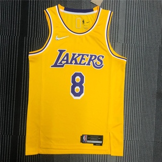 Kobe Bryant No . 8 Camisa De Basquete NBA 75a Anniversary Lakers