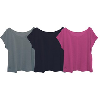 Kit 3 Camisetas Blusinha Blusa T-shirt Feminina Plus Size Até G3 (56) Poliéster