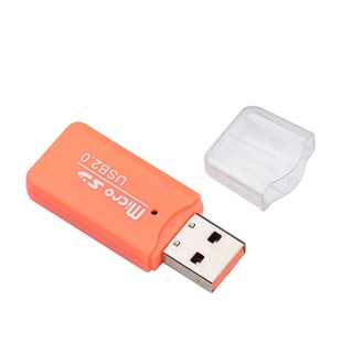Card Reader Adapter USB 2.0 High Speed Portable Micro SD TF T-Flash TF Memory Card COD (7)
