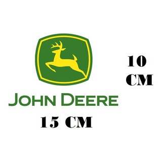 Adesivo Logo John Deere Color Maquinas Pesadas ótima qualidade