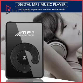Mini Mirror Clip Mp3 Player Portátil Usb Digital Music Player Sd Cartão Tf (1)
