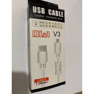 Cabo V3 Mini USB 1.5 Metro Para Controle PS3, GPS e Caixa de Som