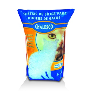 Areia Sílica Para Gato - CHALESCO 1,8 KG