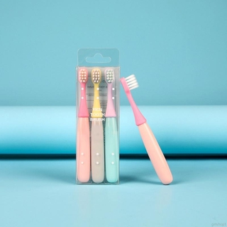 Escova De Dentes Infantil De Silicone Ultra-Fina Com Desenho De Cogumelo 3-5 Anos (3)