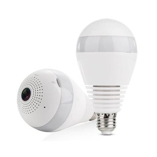 Camera Lampada 360 Ip Segurança Espia Wifi Paronamic V380 Pro (2)