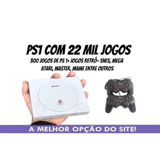 Mini Playstation retro 22 mil jogos (1)