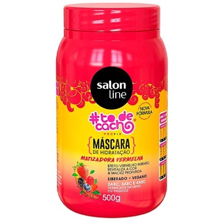 Matizador Vermelho Mascara capilar Maionese Salon Line To De Cacho 500G
