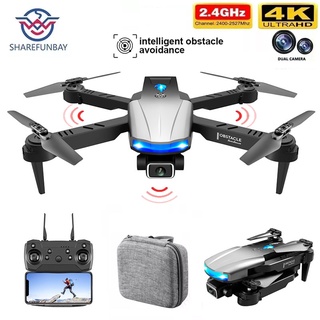 Mini Drone S85 Pro Rc 4k Profissão HD Dual Camera Fpv Drones Com Infravermelho Obstacle Evitance Helicóptero Quadcopter Brinquedo