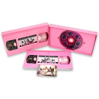 Álbum do grupo F(X) genuíno fita rosa fita rosa CD + álbum de fotos + cartão de fotos Shirley fx