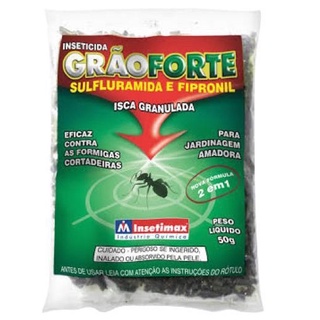 Sachê Grão Forte Isca Atrativa Para Formigas Cortadeiras