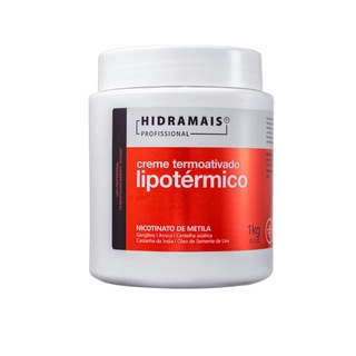Creme Termoativado Lipotérmico 1Kg Hidramais - Anticelulite