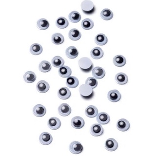 100 Olho móvel articulado, tamanhos 6, 8, 10, 12, 18, 20 mm, olhinhos móveis