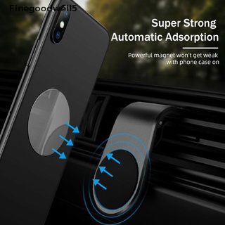 Finegoodwell5 10pçs Suporte Magnético De Celular Para Carro / Placas De Metal / Adesivo Azul Belle (8)