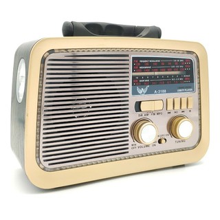 Rádio Retro Vintage Antigo Com Radio Am Fm Sw Usb Mp3 Bluetooth Bivolt