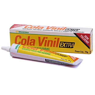 Cola Vinil 75g PVC Flexível para Barracas/piscinas/bóias