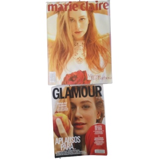 Revista Marie Claire Glamour Marina Ruy Barbosa