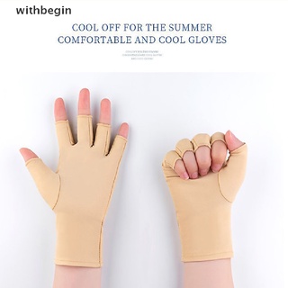 1 Par De Luvas Sem Dedos Anti UV , Proteção Contra Raios