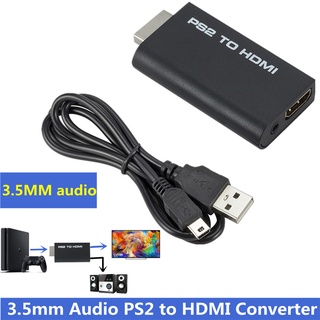 Ps2 To Hdmi Video Converter Adapter With 3.5Mm Audio Output For Hdtv Monitor