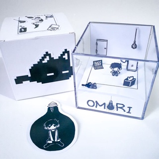 Diorama Omori - White Space - Cubo de Acrílico 9x9x9cm (1)