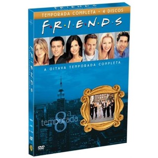 DVD Friends - 8ª Temporada - 4 Discos - lacrado - friends: the reunion - Monica, Chandler, Phoebe, Ross, Rachel, Joey