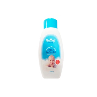 Talco Infantil 200g Azul Halley Baby
