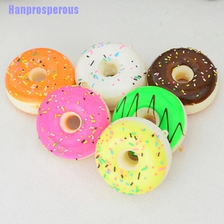 Hp> New Kawaii Donuts Soft Squishy Colorful Cell phone Charms Chain Cute Straps