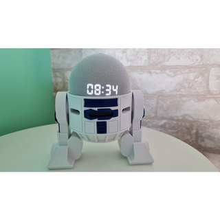 Suporte Star Wars Echo Dot 4 Geração Droid R2d2, Alexa [ COM DETALHES ] R2D2 Suporte Alexa (6)